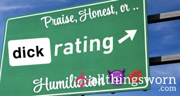 🍆 Ratings ⭐️