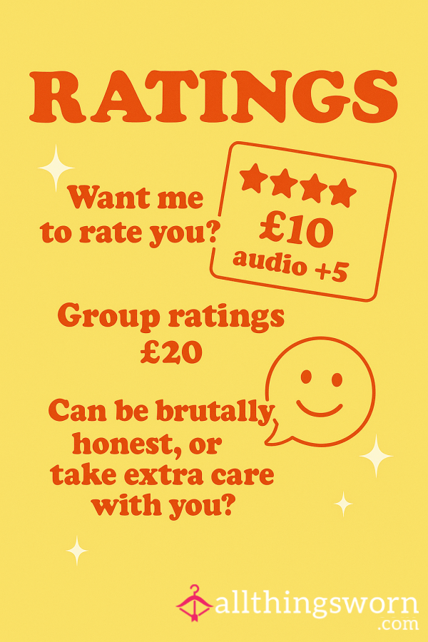 🍆 Ratings