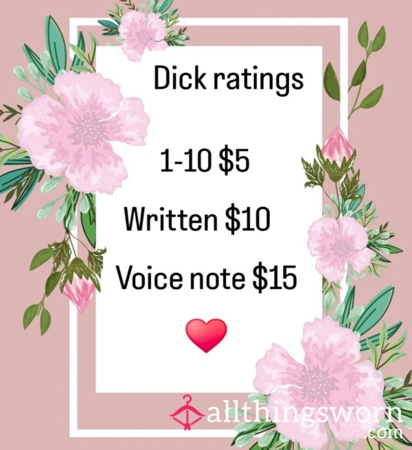 Ratings For You ♥️