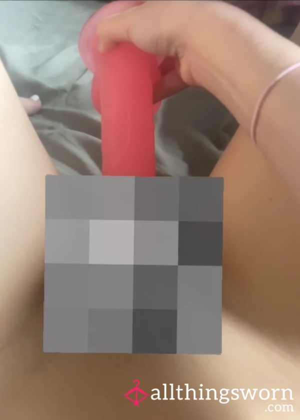 Raw Di**o F**king Solo Session🍆💦