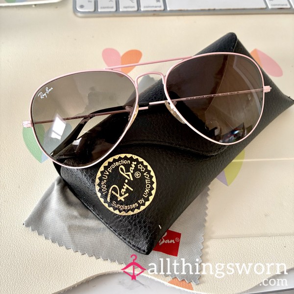 Ray-ban Aviator Large Metal Sungla**es (pink)