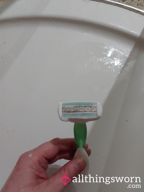 Razor Used To Shave My Hairy Legs