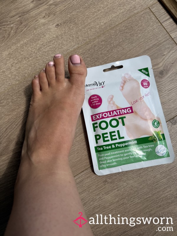 Ready For A Fresh Foot P**l + Dead Skin Included! 👣💗