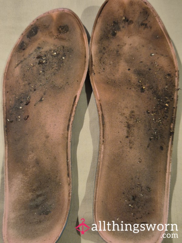 RESERVED Insoles, Still Wearing Everyday In Trainers Barefoot