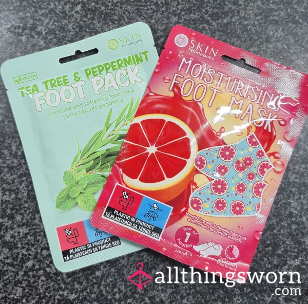 Ready To Be Worn Foot Mask