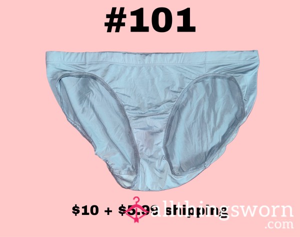 READY TO GO | Baby Blue Panties 🩶 #101