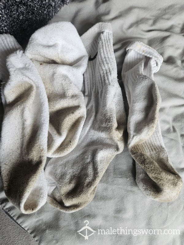 Ready To Go White Socks