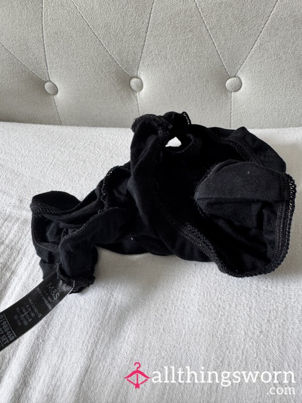 Ready To Post 4 Day Worn Very Strong Full Back Panties