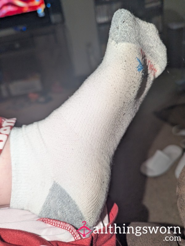 Ready To Ship 7 Day Worn Hanes Ankle Socks