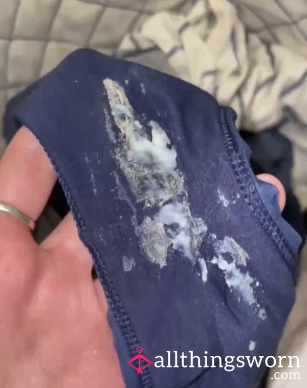 Ready To Ship Panties - Creamy Gusset, Intense Smell