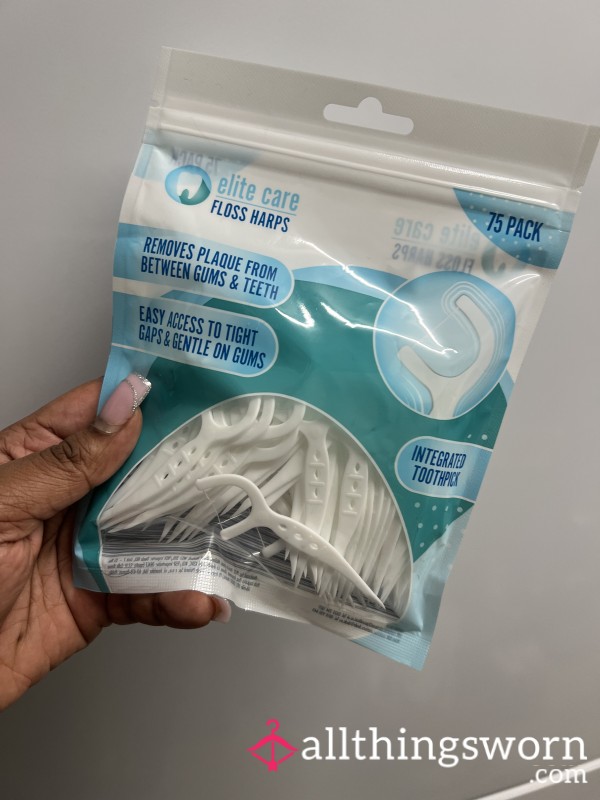 Dental Floss Harps - Ready To Use… Straight Into My Mouth 🏹