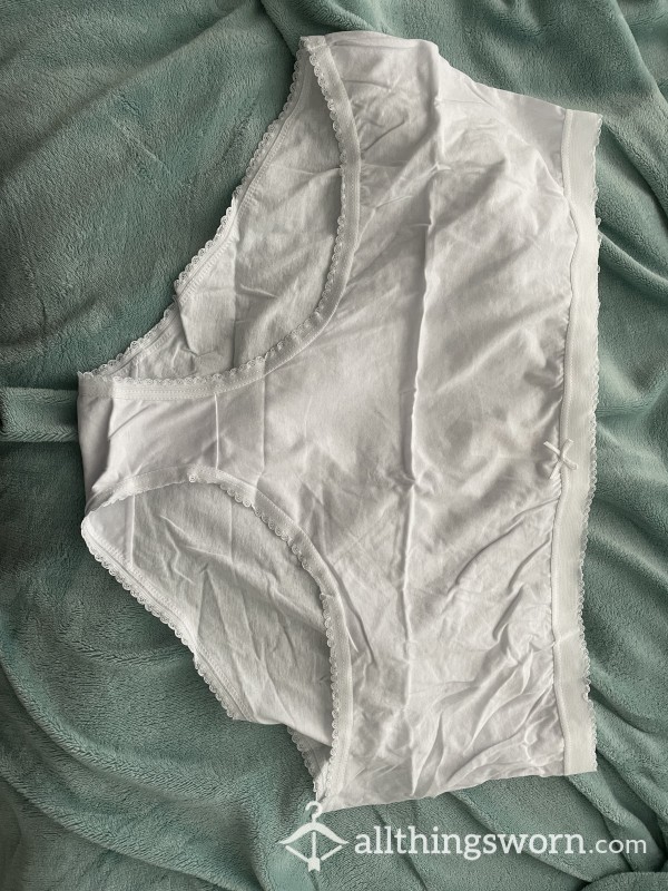 White Cotton Knickers