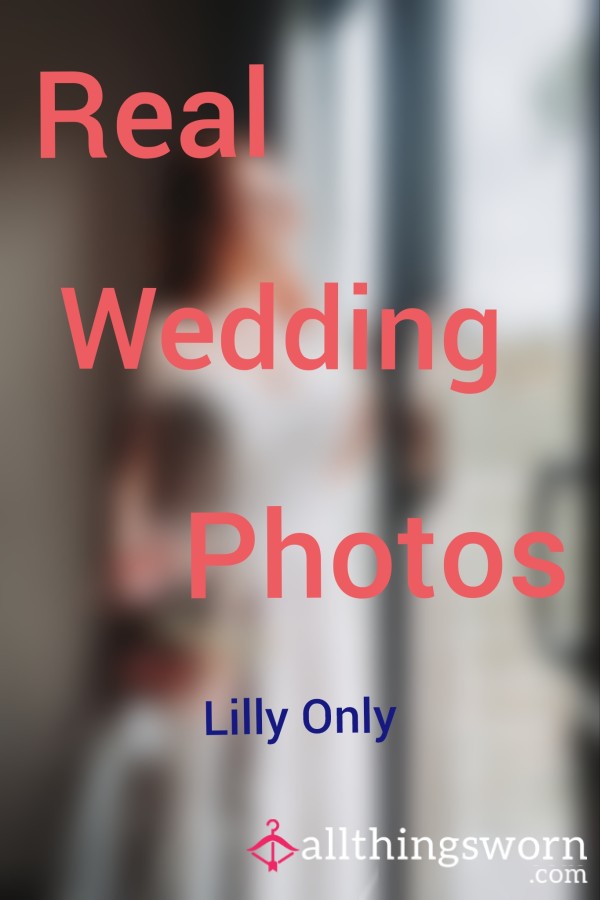 Real Photos From My Real Wedding! 3 Professional Quality Photos. 🖤 Beta Safe 🖤
