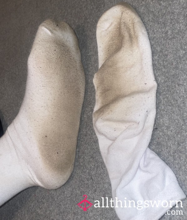 Really Dirty White Socks