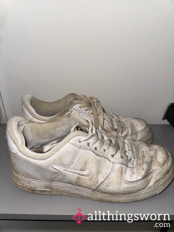 Really Smelly And Dirty Trainers