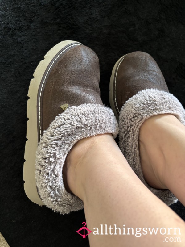 Really Smelly Well Worn Slippers