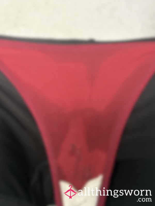 Really Sweaty Panties From Hardcore Workout