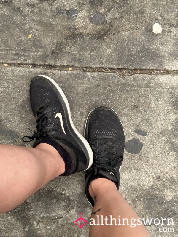 Really Worn Nike Sneakers