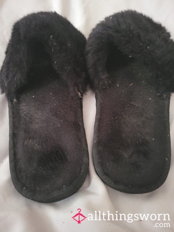 🖤❤️really Worn Slippers❤️🖤