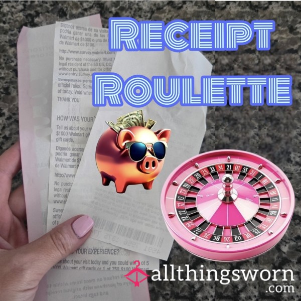 Receipt Roulette 🐷🎰