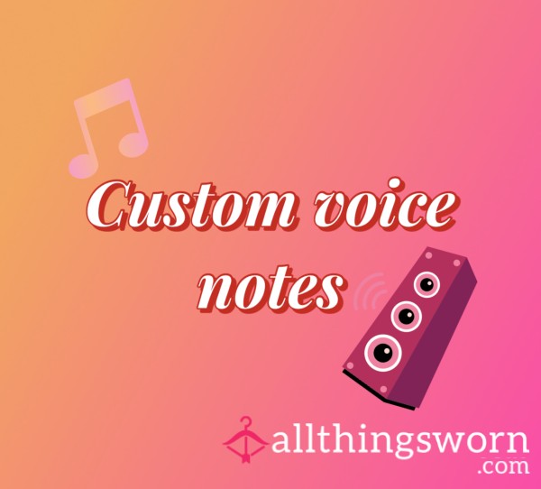 Receive A S**y Voice Note From Me 😘