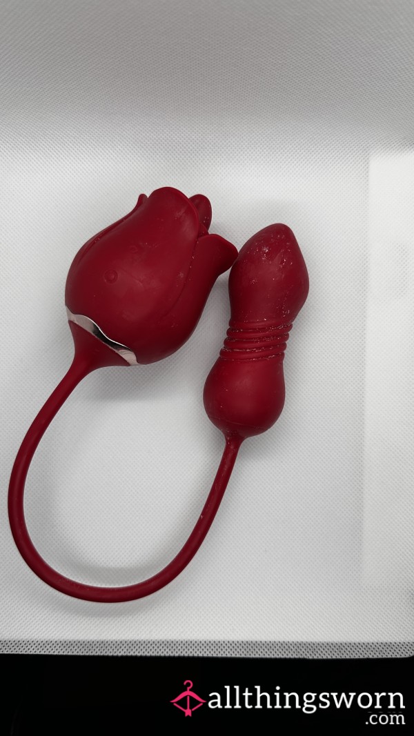 🌹 Recently Loved Rose Toy + Alpha Friction Attachment 🌹