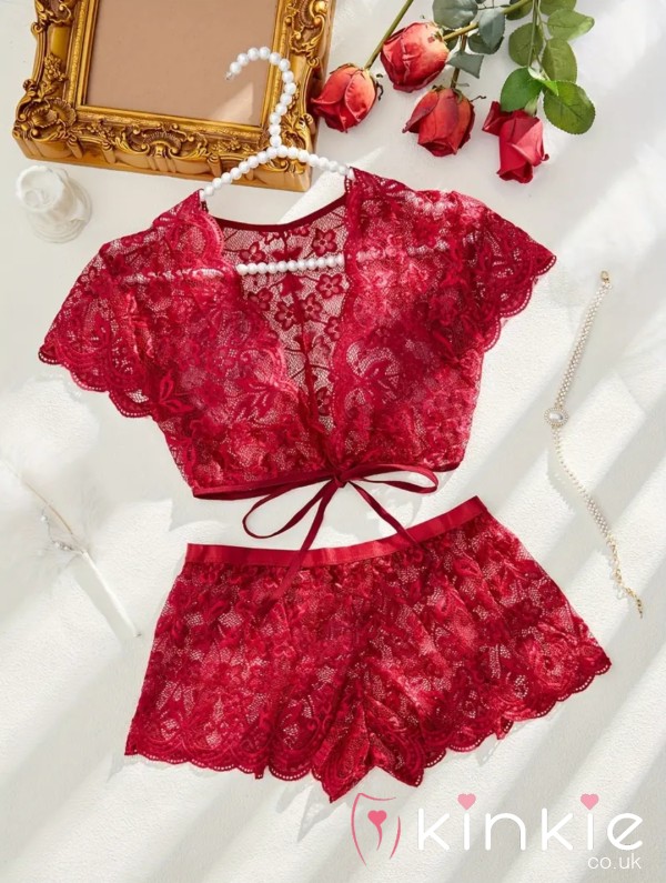 Red 2 Piece Set Sz 16