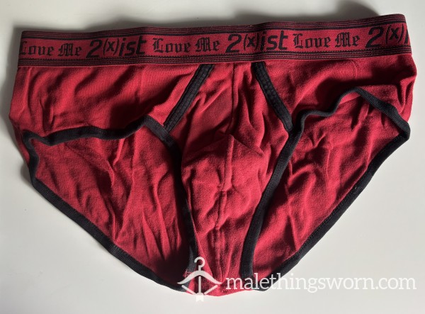 Red 2Xist Love Me Briefs