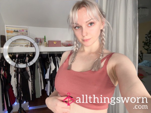 Red Addidas Sports Bra