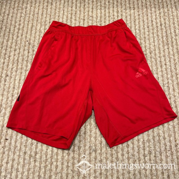 Red Adidas Shorts
