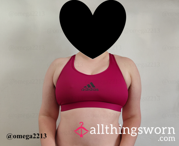 Red Adidas Sports Bra