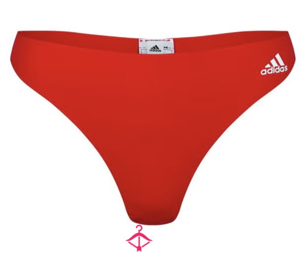 🔴 Red Adidas Thong – £20 (Free UK Delivery)  Bold. Breathable. Begging To Be Worn Dirty.
