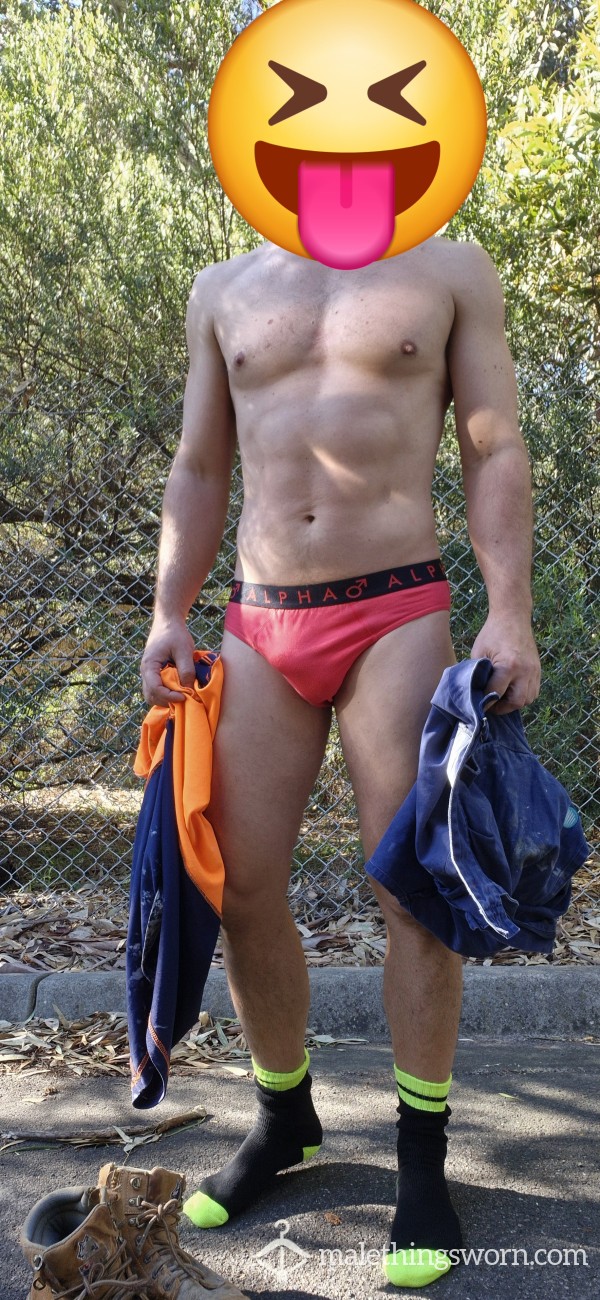 Red Alpha Briefs
