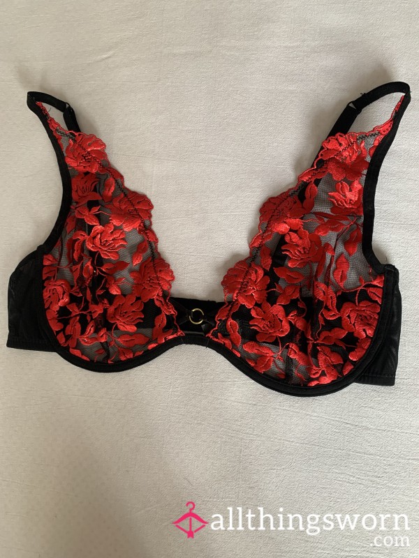 Red And Black Flowers
