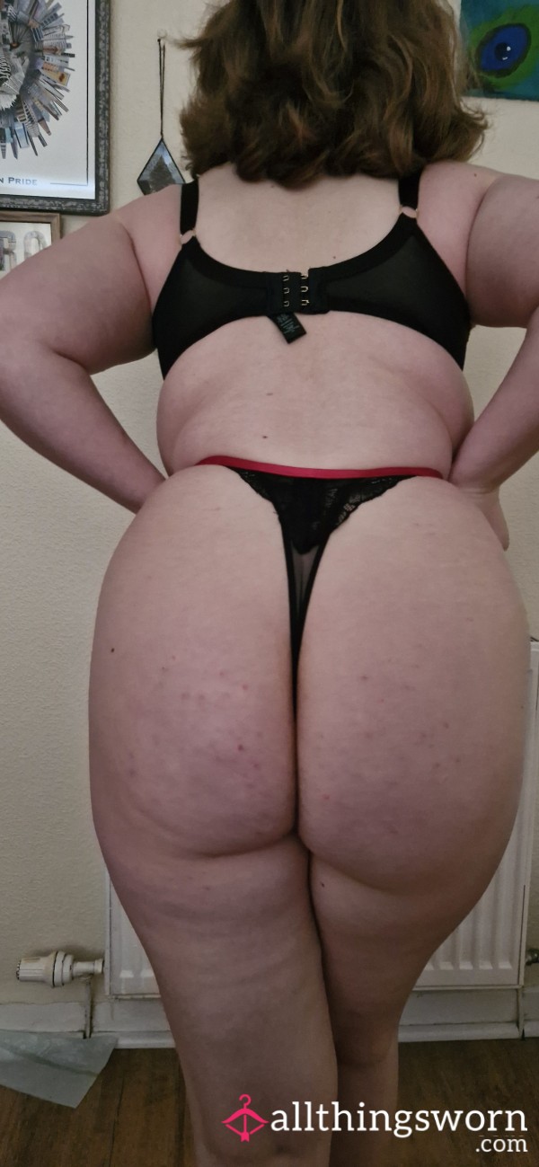 Red And Black G String