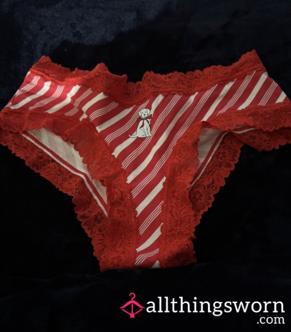 Red And White Panty