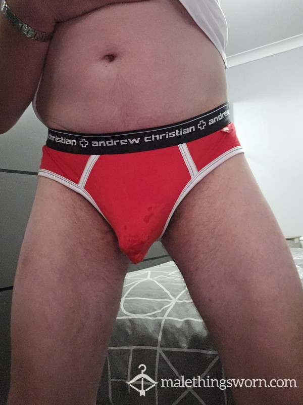 Red Andrew Christian