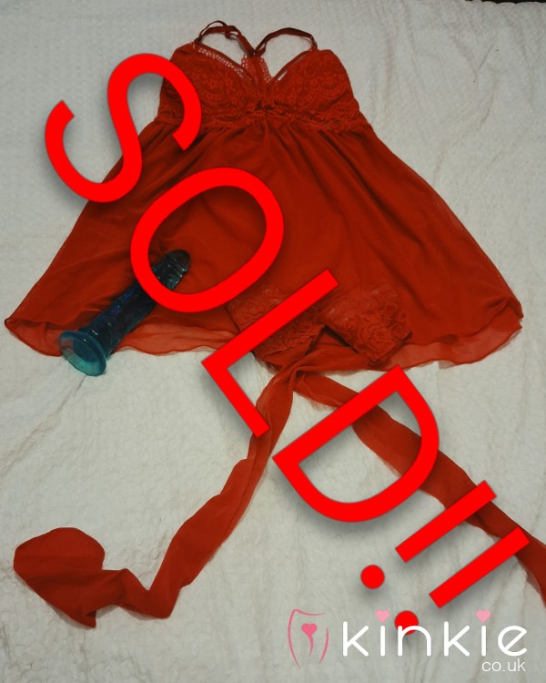 Red Babydoll And Holdups