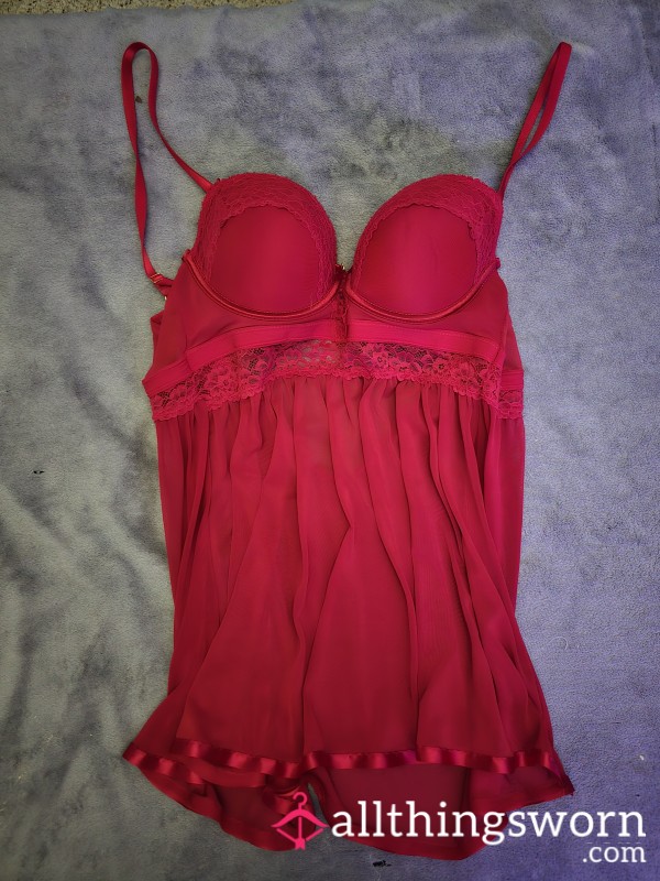 Red Babydoll- XL