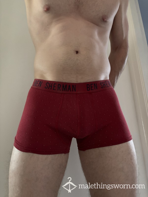 Red Ben Sherman Boxers.