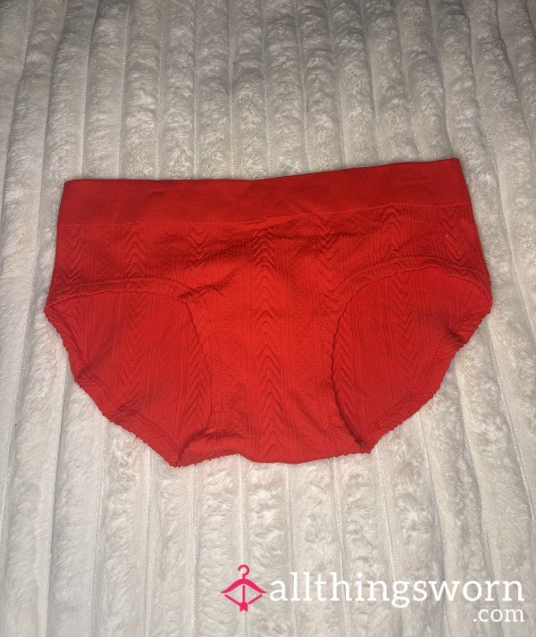 Red Bikini Panties