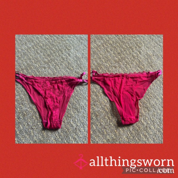 Red Bikini Style Panties