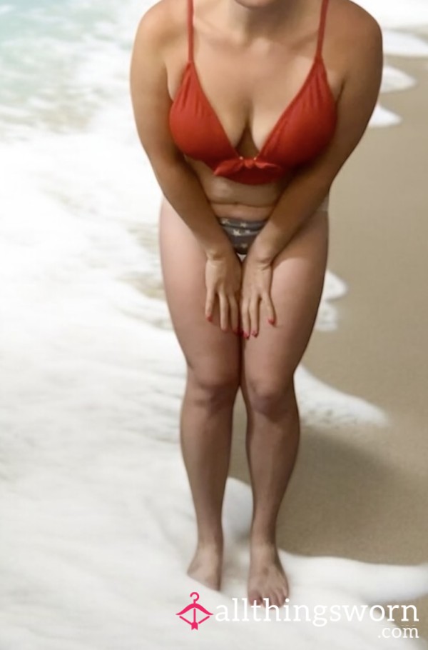 Red Bikini Top