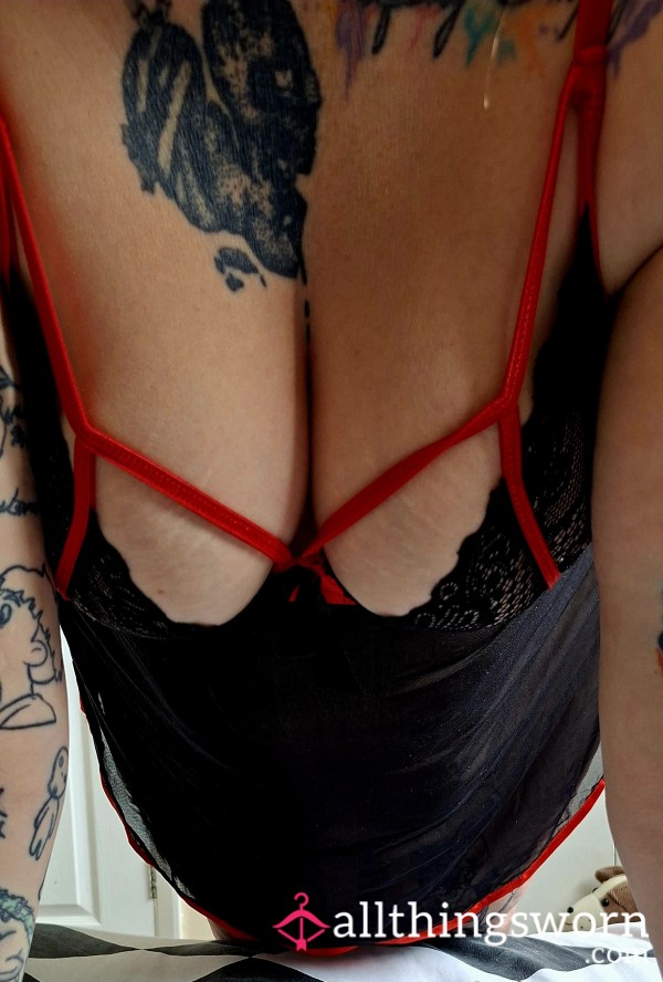 Red & Black Lingerie Set 18/20