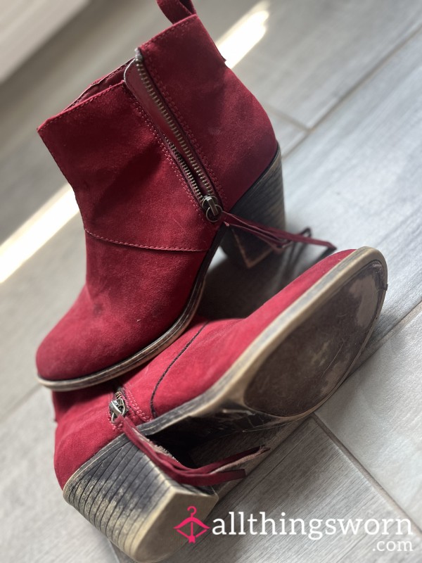 ❤️RED❤️ Booties