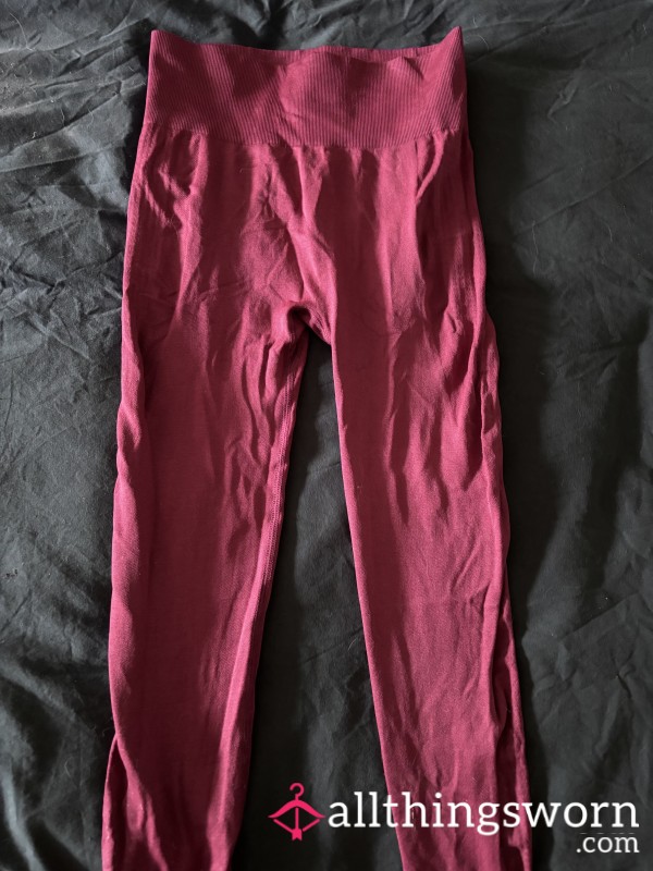 Red Booty Shaper Leggings