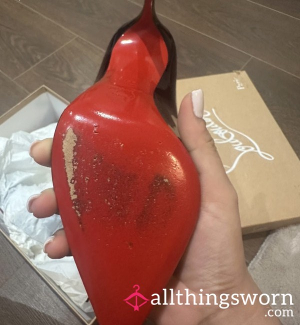 Red Bottom Heels Broken In