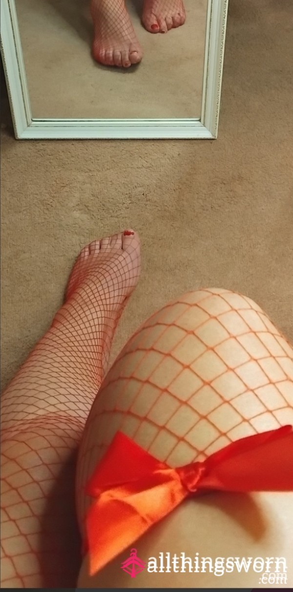 Red Bow Fishnet