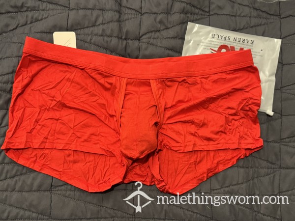 Red Boxer Briefs