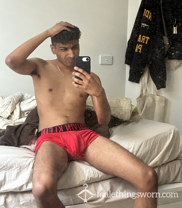 [SOLD] Red Calvins Size M